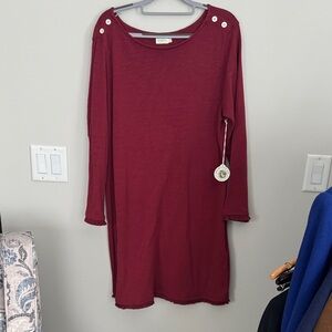 Spartina 449 Red Knit Dress